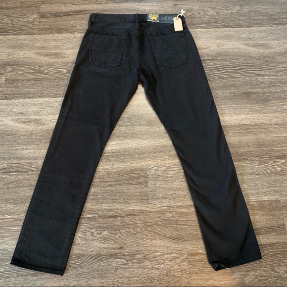 Jean Shop Men’s Mick Selvedge Denim Black Jeans 31Wx33L NWT - Picture 9 of 10